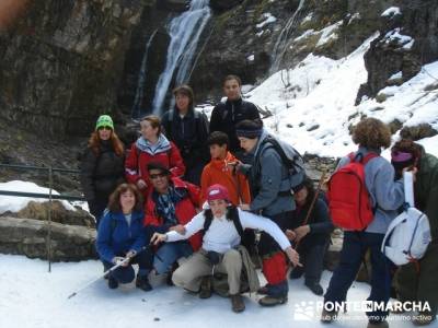 Parque Nacional de Ordesa - Cascadas y nieve; senderismo en madrid rutas